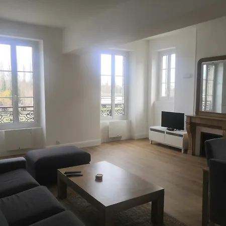 Appartement Grand 2P Vue Seine à Mantes-la-Jolie Extérieur photo